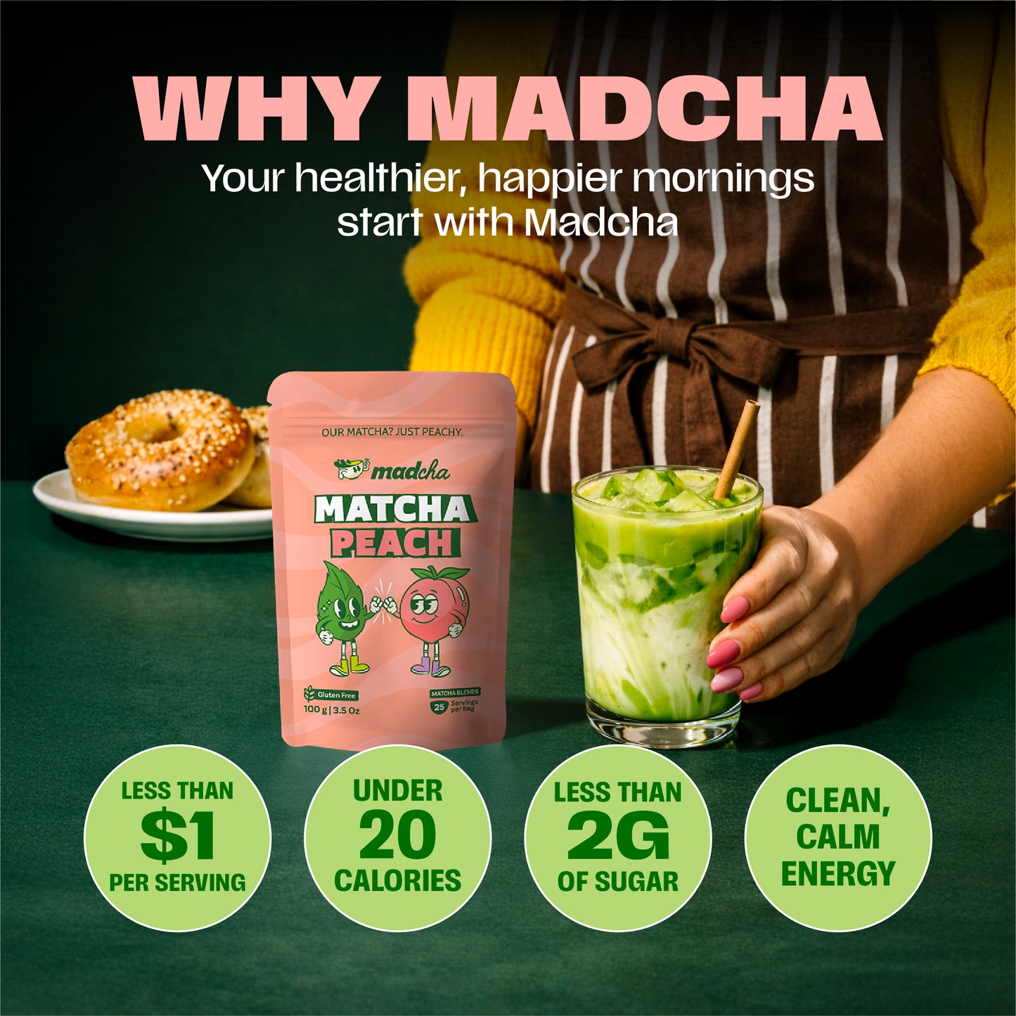 Matcha Peach